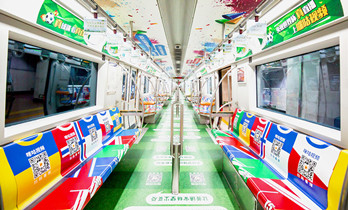 北京地鐵車廂廣告價格如何？