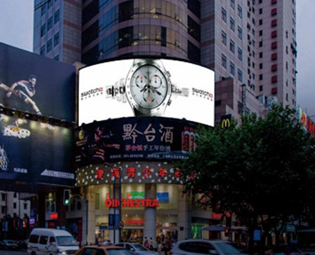 上?；春Ｖ新沸氯A聯(lián)商廈led屏廣告