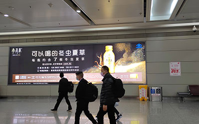 貴陽機(jī)場T2到達(dá)行李廳燈箱廣告