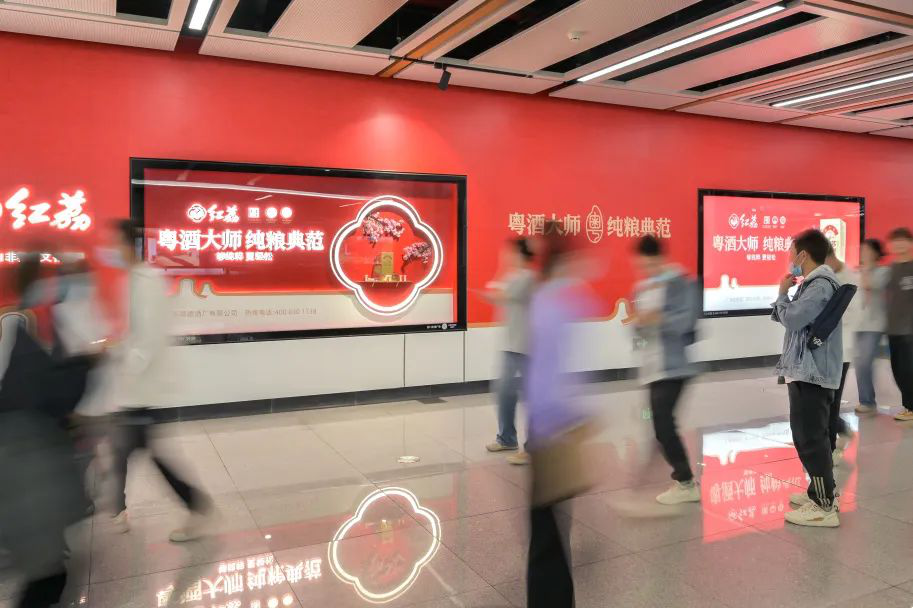 佛山地鐵3號線廣告價收費多少錢？佛山地鐵大良站廳廣告經(jīng)典案例