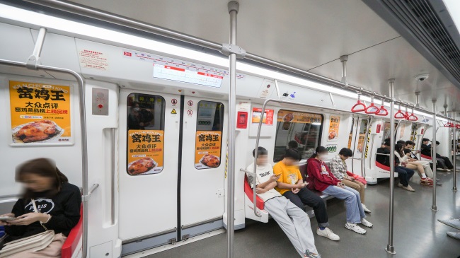 南寧地鐵內(nèi)包車廣告品牌列車投放優(yōu)勢，南寧地鐵列車廣告價格收費(fèi)