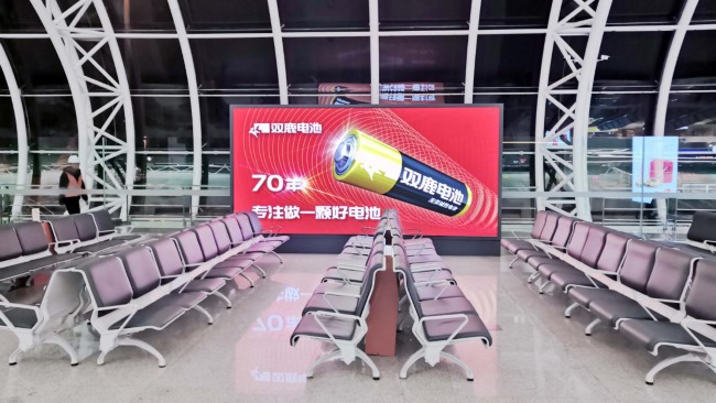 寧波機(jī)場廣告價格收費(fèi)，寧波櫟社機(jī)場T1航站樓出發(fā)到達(dá)熱門廣告牌